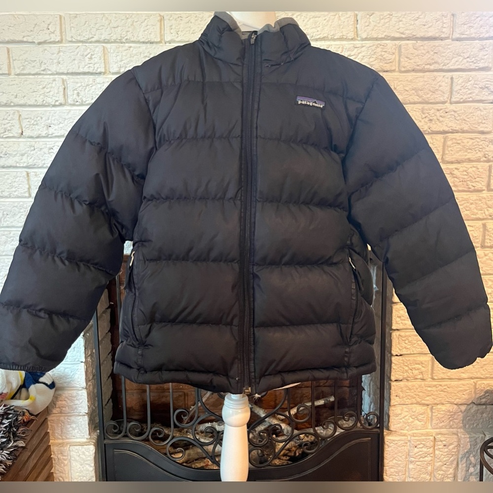 Black Patagonia Kid’s Winter Coat